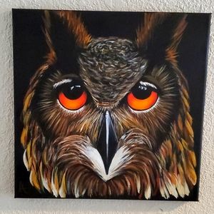 Origional Art Oil Painting 'Old Wisdom'🙏